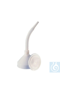 Trichter aus HDPE Ø 210 mm, mit flexiblem Schlauch und Filter Trichter aus HDPE Ø 210 mm, mit...
